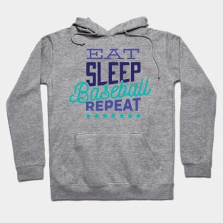 Eat Sleep Baseball Repeat Hoodie